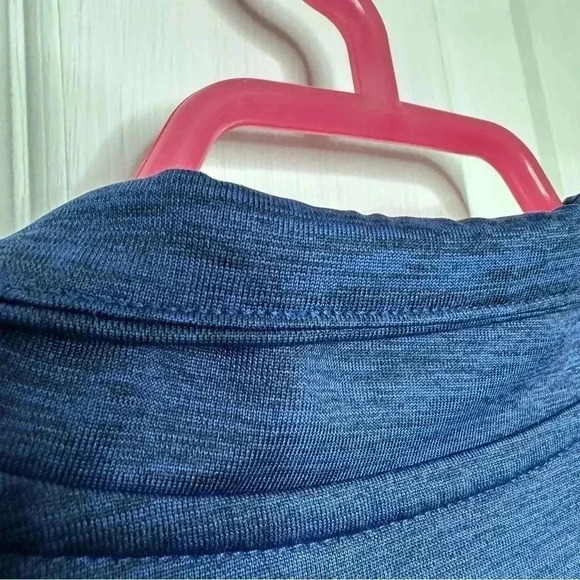 Old  Navy Active Quarter Zip Shirt Blue Size Small - Picture 16 of 16